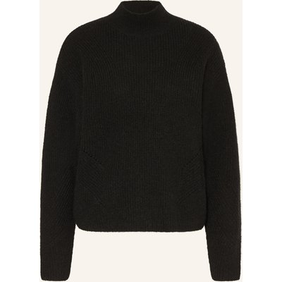 Boss Pullover Flondassy Mit Alpaka schwarz