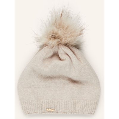 Capo Mütze Mit Cashmere beige