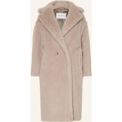 Max Mara Teddyfell-Mantel Tedgirl Mit Alpaka beige
