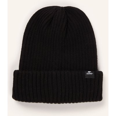 Eisbär Mütze Ripp schwarz