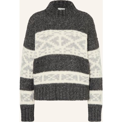 Peserico Pullover Mit Alpaka grau