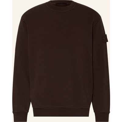 Stone Island Sweatshirt Ghost braun