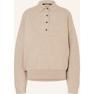 Jacquemus Pullover La Maille Vareuse Pallone beige
