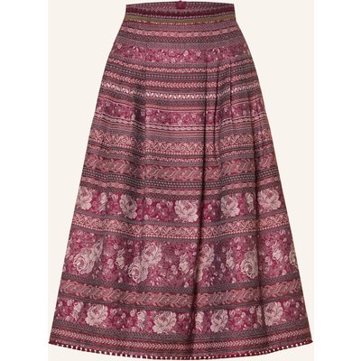 Hammerschmid Jacquard-Trachtenrock Lindau rot