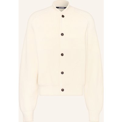 Jacquemus Strickjacken Le Cardigan Pallone weiss