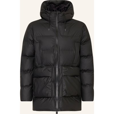 Rains Parka Alta schwarz