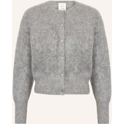 Almada Label Strickjacke Coco Aus Cashmere grau