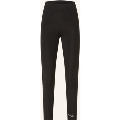 Y-3 Lauf-Tights schwarz