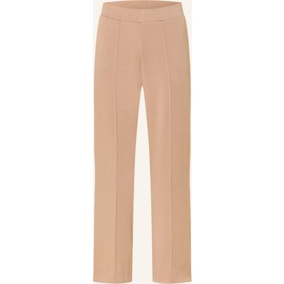 Darling Harbour Marlenehose Aus Jersey braun