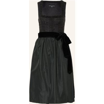 Kinga Mathe Dirndl Mostar Mit Glitzergarn schwarz