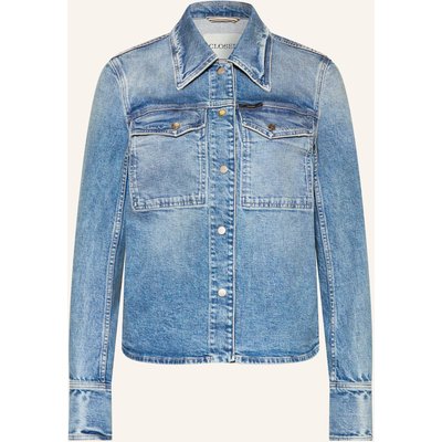 Closed Jeansbluse blau