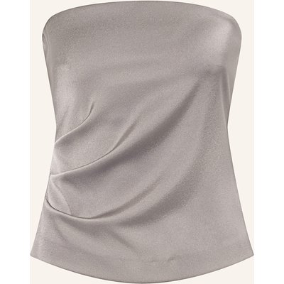 Luisa Cerano Off-Shoulder-Top silber