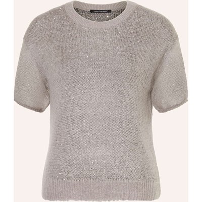 Luisa Cerano Strickshirt silber