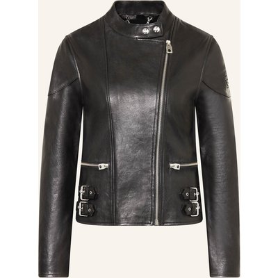 Belstaff Lederjacke Russo schwarz
