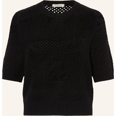 Lilienfels Strickshirt Mit Cashmere schwarz