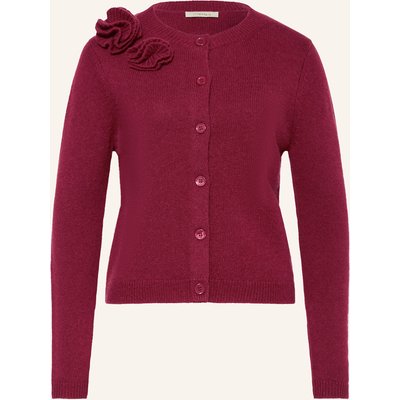 Lilienfels Strickjacke Mit Cashmere rot