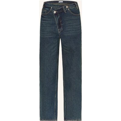 Mrs & Hugs Wide Leg Jeans blau