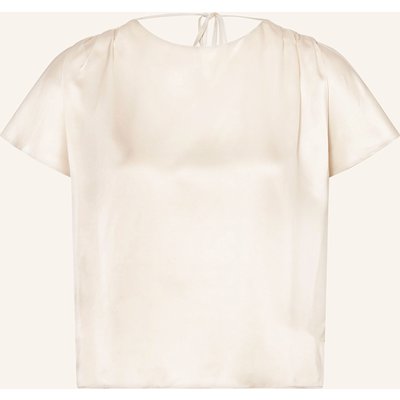 Luisa Cerano Blusenshirt Aus Seide weiss