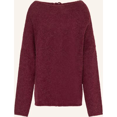 By Aylin Koenig Strickjacke Mana Mit Alpaka rot