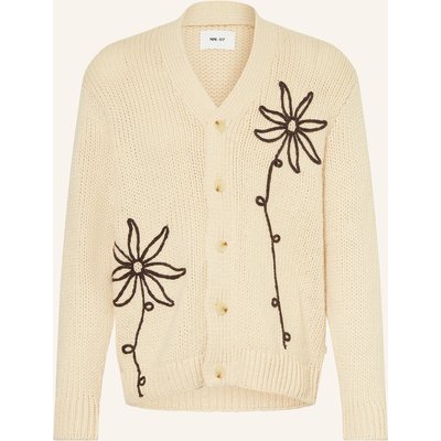 Nn.07 Strickjacke Mika beige