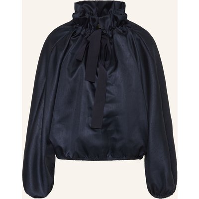 Sem Per Lei Off-Shoulder-Bluse blau