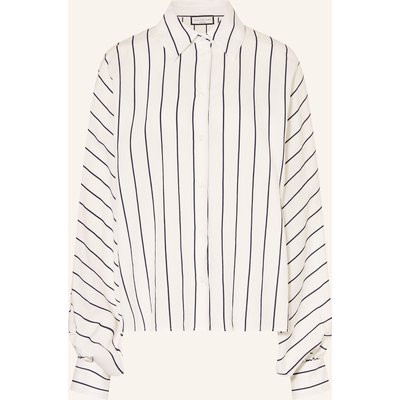 Sem Per Lei Oversized-Hemdbluse weiss