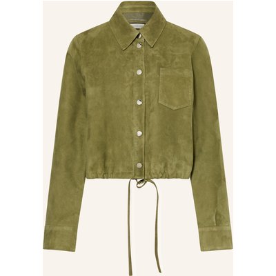 Sem Per Lei Lederjacke gruen