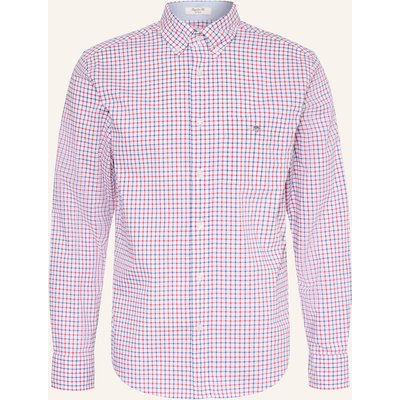 Gant Hemd Regular Fit rot