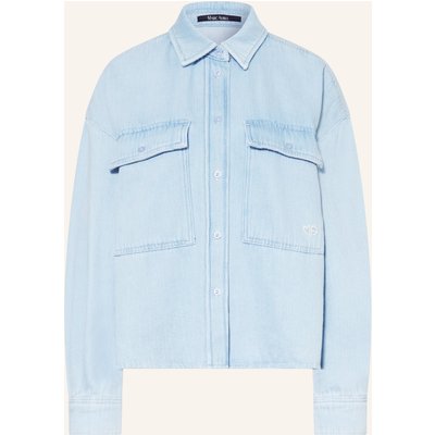 Marc Aurel Jeansbluse blau