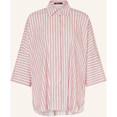 Marc Aurel Oversized-Hemdbluse Mit 3/4-Arm rosa