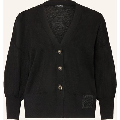 Marc Aurel Strickjacke Mit 3/4-Arm schwarz