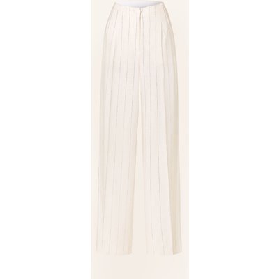 Marc Aurel Marlenehose Mit Leinen weiss