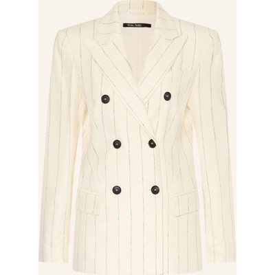 Marc Aurel Blazer Mit Leinen weiss