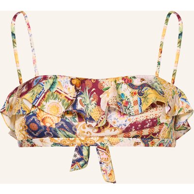 Watercult Bandeau-Bikini-Top Treasured Trove gelb