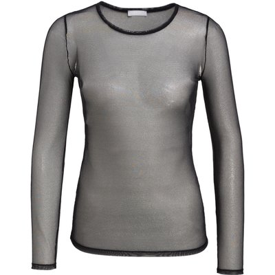 Hanro Shirt Smooth Illusion schwarz