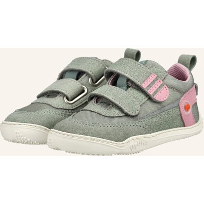 Qnuffs Barfußschuhe Halbschuhe Erle grau
