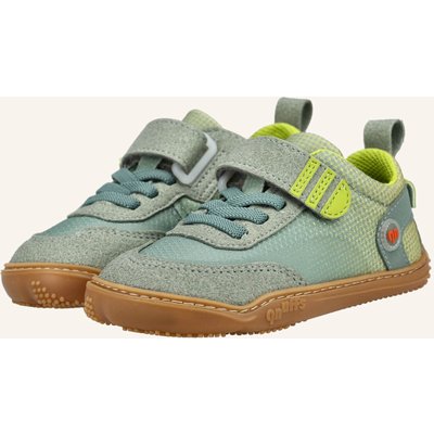 Qnuffs Barfußschuhe Sneaker Fichte gruen