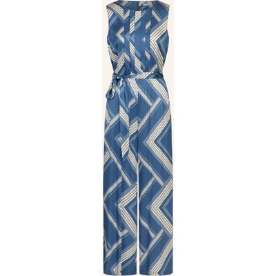 Mint & Mia Bedruckter Satin Overall blau