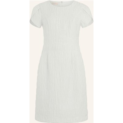 Apart Kurzes Jacquardkleid weiss