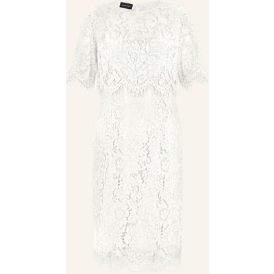Apart Spitzenkleid Mit Spitzenjacke weiss