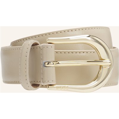Boss Ledergürtel Carol beige