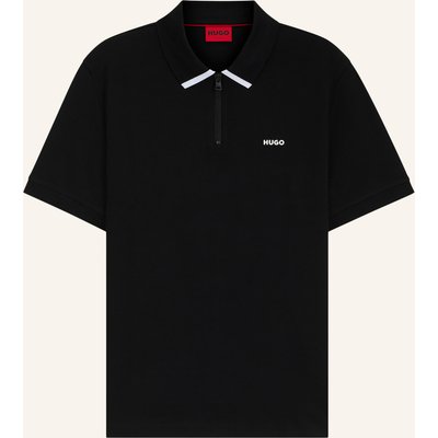 Hugo Polo Dalomino Regular Fit schwarz