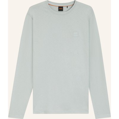 Boss Longsleeve Tacks silber