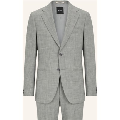 Boss Anzug C-Huge-2pcs-261 Slim Fit silber