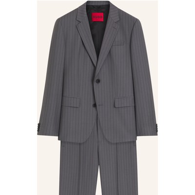 Hugo Anzug Henry-gatur263x Slim Fit grau