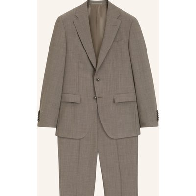 Boss Anzug L-Harvers-2pcs-241 Slim Fit braun