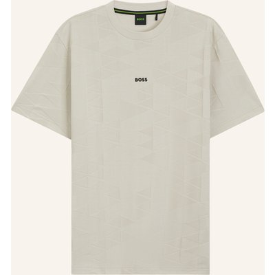 Boss T-Shirt Ts_Network Jq Regular Fit beige