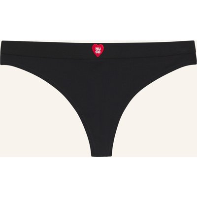 Hugo Briefs Hugo Heart Thong schwarz
