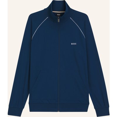 Boss Loungewear Jacke Mix&Match Jacket Z Regular Fit blau