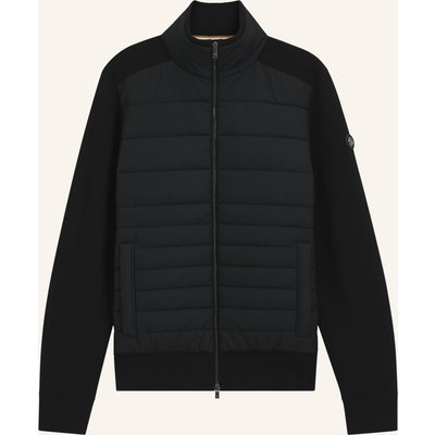 Boss Strickjacke H-Facente Regular Fit schwarz